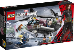 Black Widow's HelikopterAchtervolging