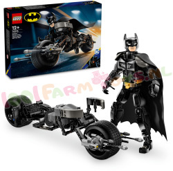 Batman™ bouwfiguur en de Bat-Pod Motor
