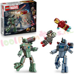 LEGO MARVEL Iron Man en War Machine vs