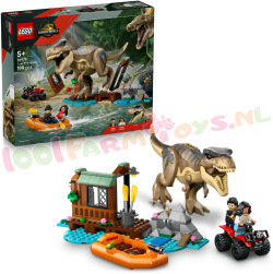 Jurassic World T. Rex Rivierontsnapping