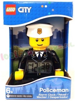LEGO CITY POLITIEMAN ALARM KLOK