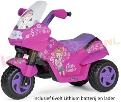 Roze LITTLE Singer 6volt 50Watt vanaf 2+