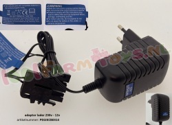 12V Lithium adaptor 230V Lader 12V