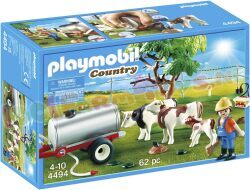 PLAYMOBIL Koeienweide met Watertank
