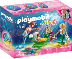 PLAYMOBIL Magic Meerminnenfamilie