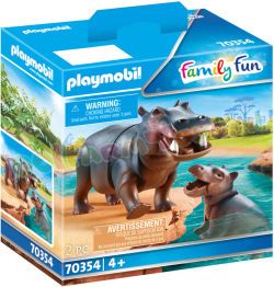 Playmobil Nijlpaard met Baby jong