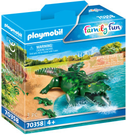 Playmobil Alligator met Baby jong