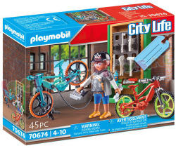 PLAYMOBIL Gift set E-bike Werkplaats