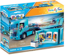 PLAYMOBIL Funpark Dieplader + Container