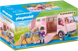 PLAYMOBIL Paardentransportwagen