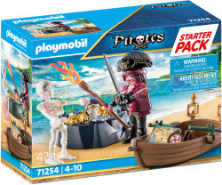 PLAYMOBIL Starterpack Piraat + Roeiboot