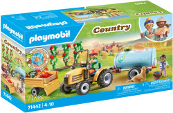 PLAYMOBIL Tractor + Aanhanger +Watertank