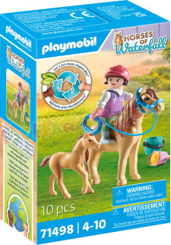PLAYMOBIL Kind met Pony en Veulen