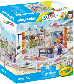 PLAYMOBIL Color Hondensalon