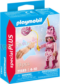 PLAYMOBIL Vrouw in Eenhoornkostuum