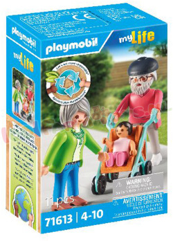 PLAYMOBIL Grootouders met Baby