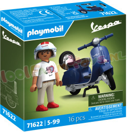 PLAYMOBIL Vespa 150 Sprint Veloce Blauw