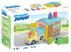 JUNIOR Ladingwagen met sorteer-Garage