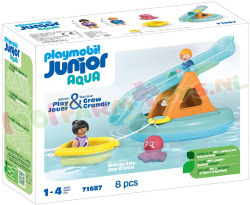 JUNIOR Aqua Zwemeiland met Waterglijbaan