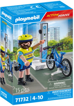 PLAYMOBIL Politie Fiets Patrouille