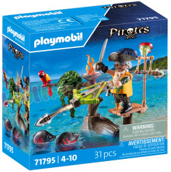 PLAYMOBIL Piraat met Ballista