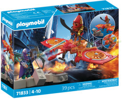PLAYMOBIL Heldendrone tegen Ninja