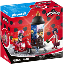 PLAYMOBIL Miraculous Scooterrit Parijs