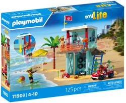 PLAYMOBIL Reddingstoren met Strandbuggy