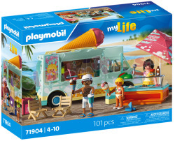 PLAYMOBIL IJscowagen met Surfshop