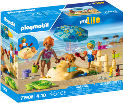 PLAYMOBIL Familieplezier op het Strand