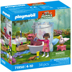 PLAYMOBIL Dierenbadplezier
