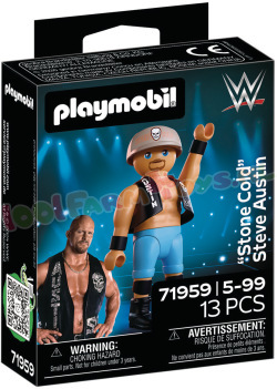 PLAYMOBIL WWE "Stone Cold" Steve Austin