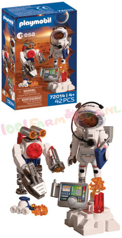 PLAYMOBIL ESA Astronaut met Robot