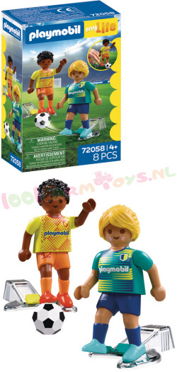 PLAYMOBIL Voetbalspelers