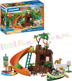 PLAYMOBIL Dierentuin: Jungle Avontuur