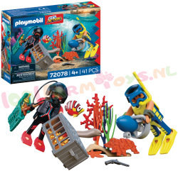 PLAYMOBIL Politieduiker met Schat