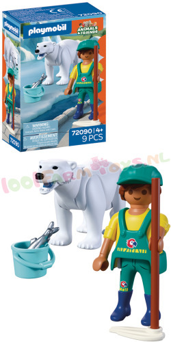 PLAYMOBIL Dierentuin: IJsbeer en dieren-