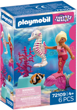 PLAYMOBIL Zeemeermin met Zeepaardje