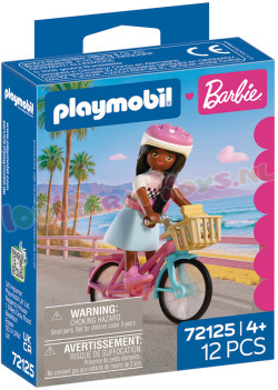 PLAYMOBIL X Barbie Brooklyn & Roze Fiets
