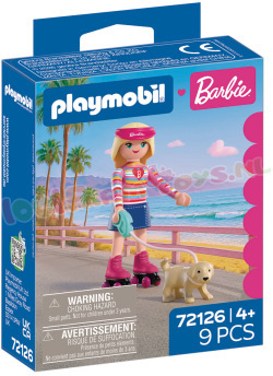 PLAYMOBIL X Barbie Malibu op Rolschaats