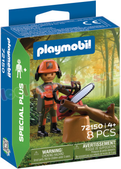 PLAYMOBIL Houthakker met Kettingzaag