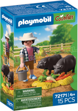 PLAYMOBIL Country Boer met Hangbuikzwijn