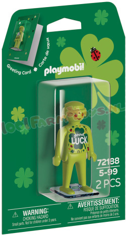 PLAYMOBIL Wenskaart: Veel geluk
