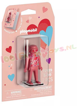 PLAYMOBIL Wenskaart: Liefde