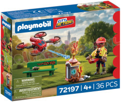 PLAYMOBIL Brandweer Blusdrone