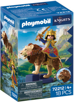 PLAYMOBIL Leeuw met gouden Ridder