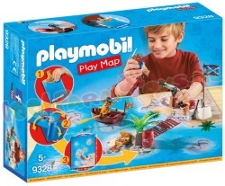 PLAYMOBIL PIRATEN MET PLATTEGROND