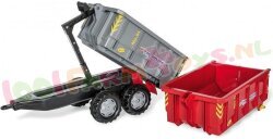 Rolly Toys RollyContainer Set Rood/Grijs
