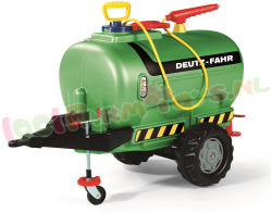 Rolly Toys Tanker Deutz Fahr Groen +Pomp