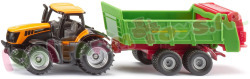 JCB met Strautmann Mestverspreider 1/87